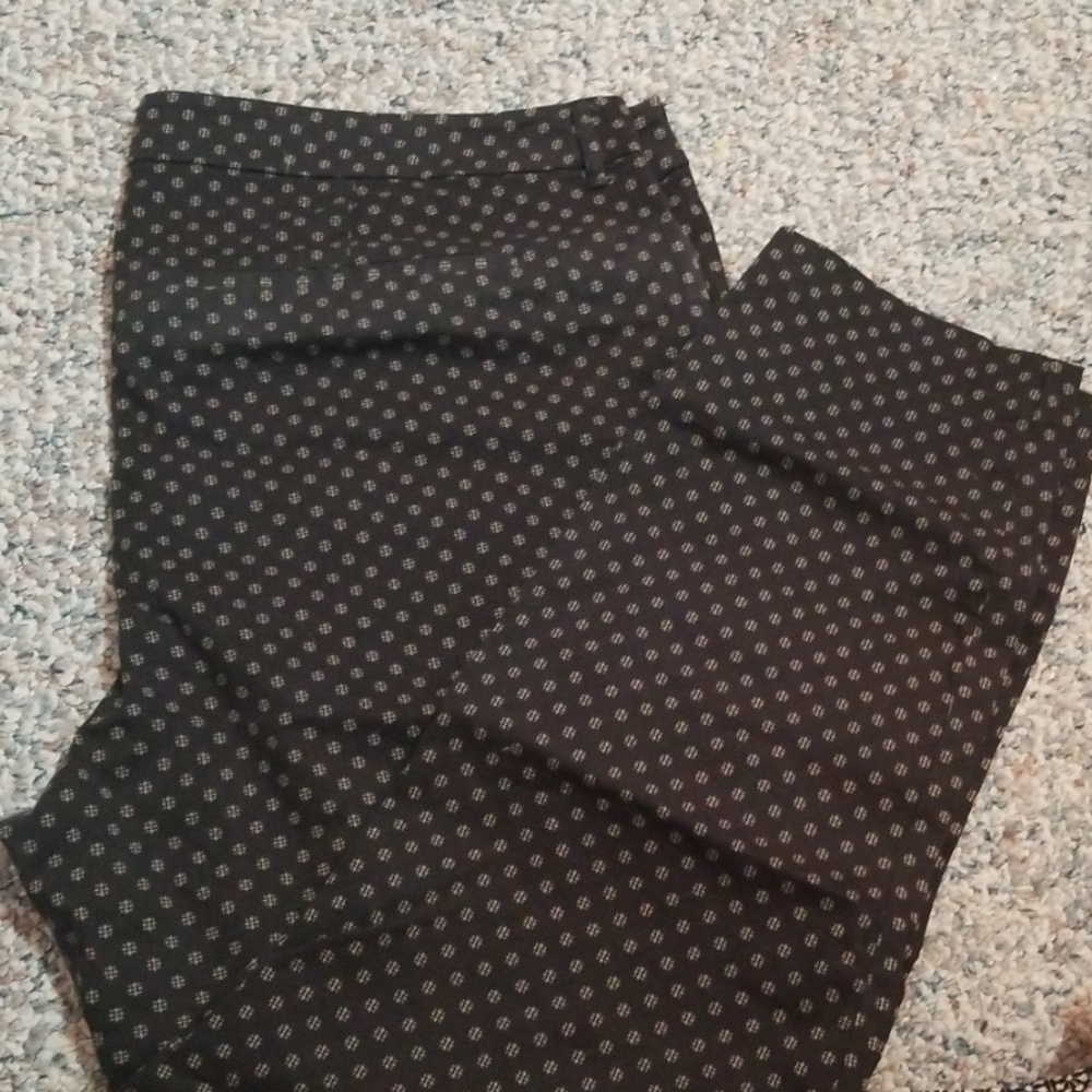 Black and Tan Old Navy Trousers